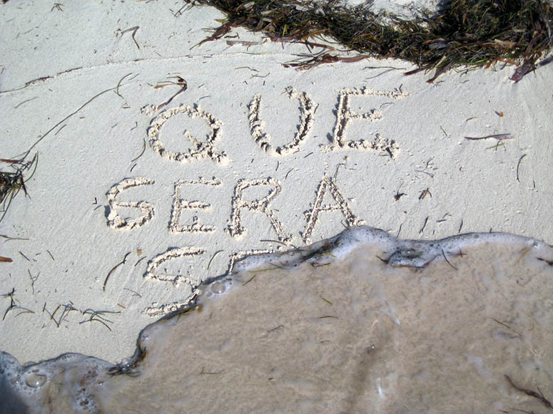 A message in the sand